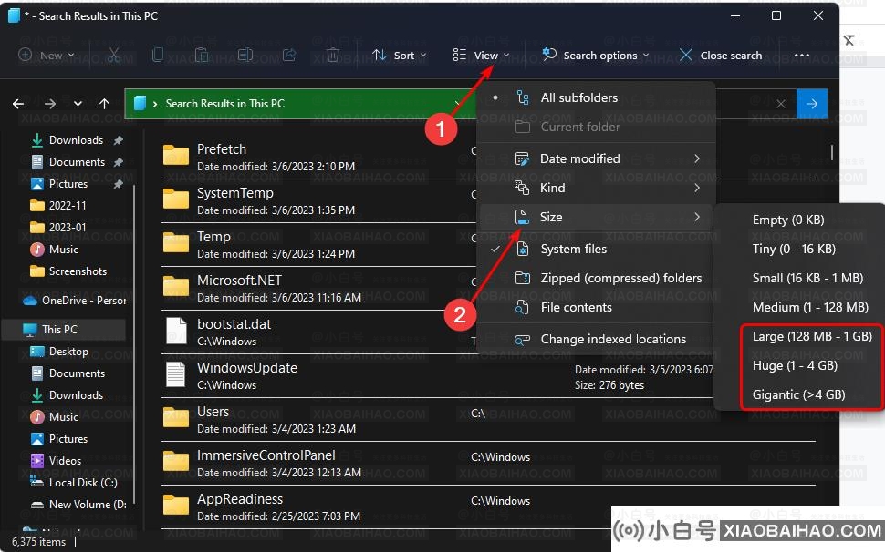 Windows11怎么查找大文件？来看看这两种方法