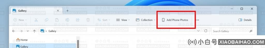 Win11 Dev 预览版 23471 发布：可在文件资源管理器图库中添加手机照片