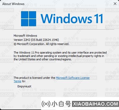 微软宣布Windows 11 Insider Preview Build 22621.1546/22624.1546(KB5025310)推送了！