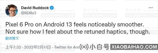 老外升级Android 13：第一感觉是更流畅了