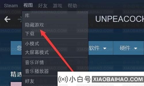 新版steam怎么取消隐藏游戏？steam隐藏的游戏重新放出来