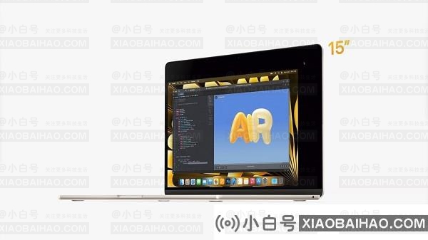 苹果推出 15 英寸 MacBook Air 笔记本，售价 10499 元起