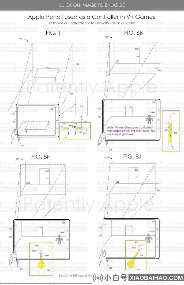 苹果新专利：Apple Pencil 可充当 VR 游戏控制器