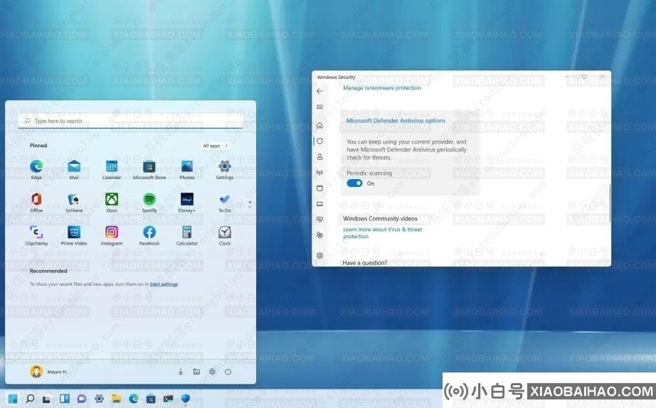 如何在Windows 11上启用Defender Antivirus定期扫描？