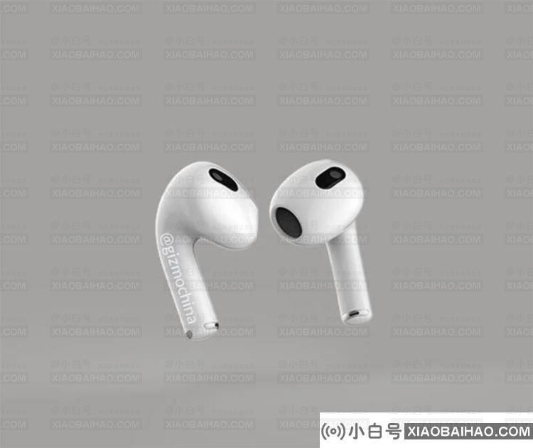 AirPods 3 最新渲染图现身：外观复刻AirPods Pro