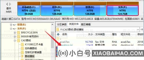 diskgenius复制文件到指定目录方法