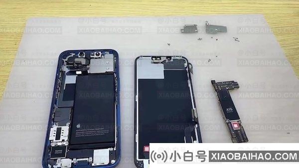 iPhone 13拆机照首度亮相 改进TrueDepth系统、Taptic引擎和更大的电池