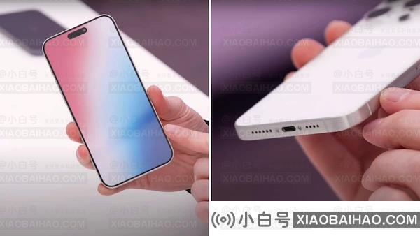 苹果 iPhone 15 Pro Max 最新机模上手：Type-C 接口、边框更窄