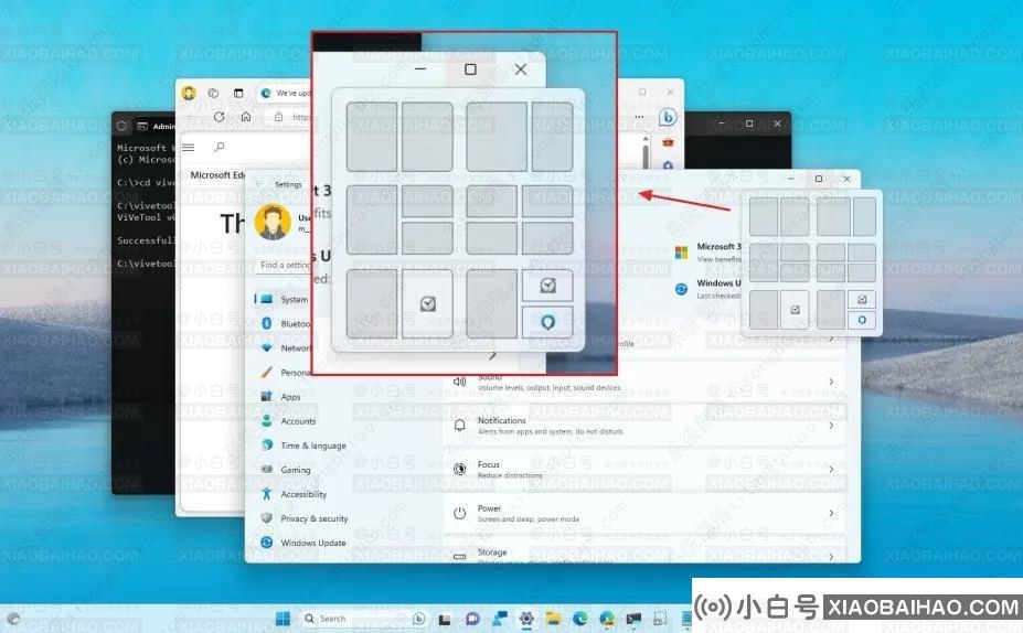 如何在Windows 11上启用新的Snap Layouts建议？