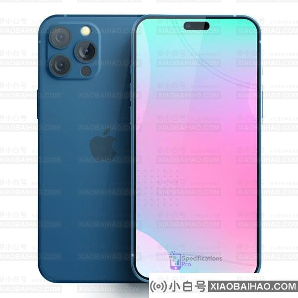 爆料称苹果 iPhone 14 Pro 采用药丸状打孔屏，Face ID 隐藏在屏下