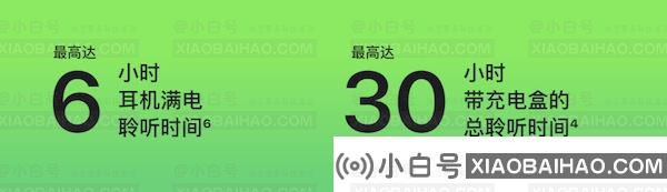 苹果AirPods 3开启空间音频后，续航将降为5小时