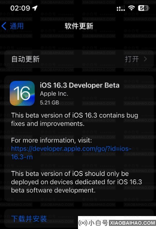 苹果 iOS / iPadOS 16.3 开发者预览版 Beta 发布