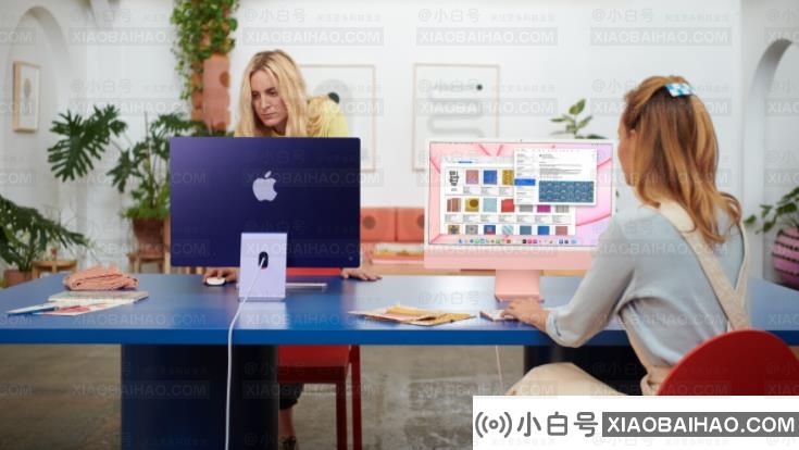 2021苹果发布会：全新设计iMac，7个颜色可选，搭载M1芯片