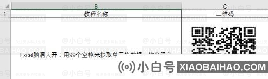 如何用excel生成二维码图片？excel生成二维码图片的方法