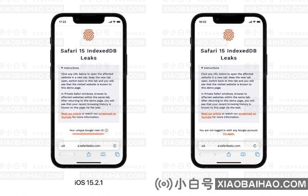 iOS 15.3 RC发布 已修复Safari泄露浏览历史漏洞