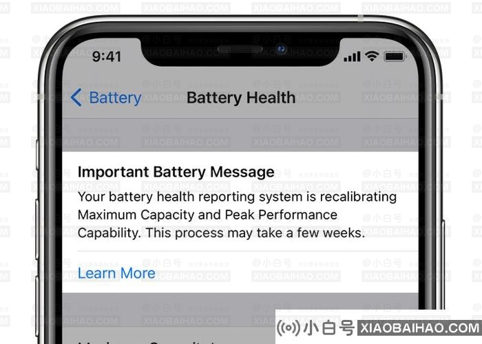 iOS 14.5 新功能：全新电池校准工具